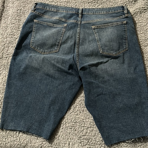 Denim Bermuda Shorts - Picture 2 of 6
